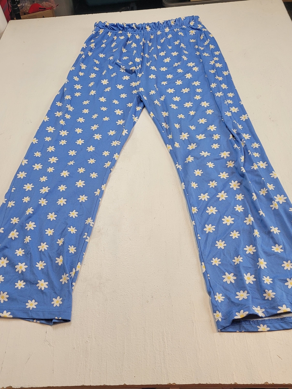 just be Blue Daisy Print Pajama Pants